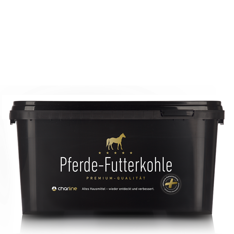 Food grade charcoal for horses 2.5 kg pellets