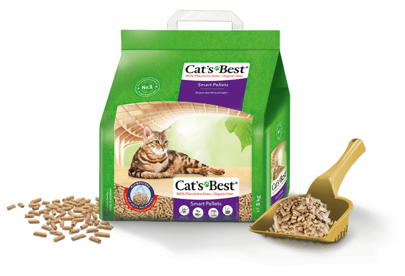 Cat's Best Smart pellet cat litter 