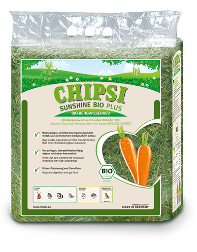 Chipsi Sunshine organic hay carrot (certified) 