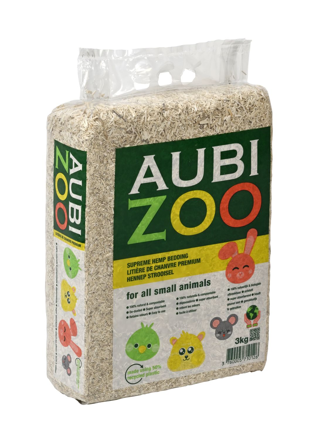 Hemp bedding Aubizoo  1.5 kg