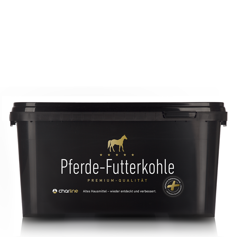 Food grade charcoal for horses 2.5 kg pellets