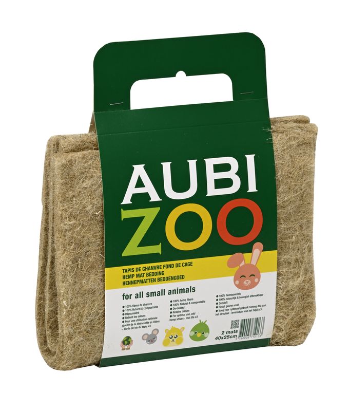 Hemp mat Aubizoo 40 x 25 cm 2 mats