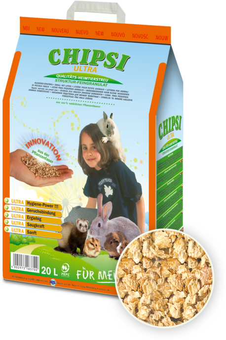 Chipsi Ultra - Particularly gentle on paws 