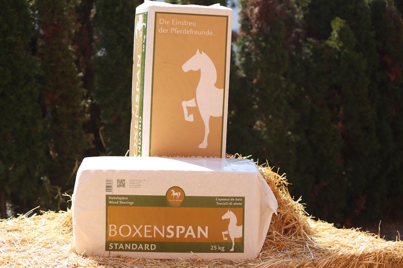 Boxenspan Standard wood shavings 25kg bale