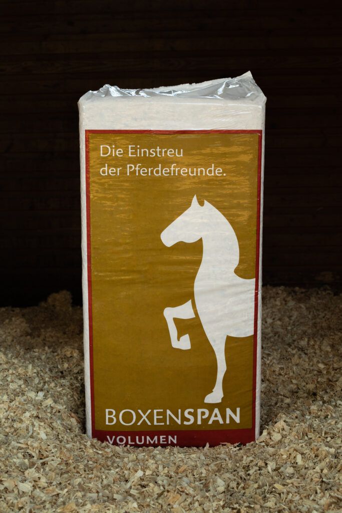 Boxenspan Volume wood shavings 18kg bale