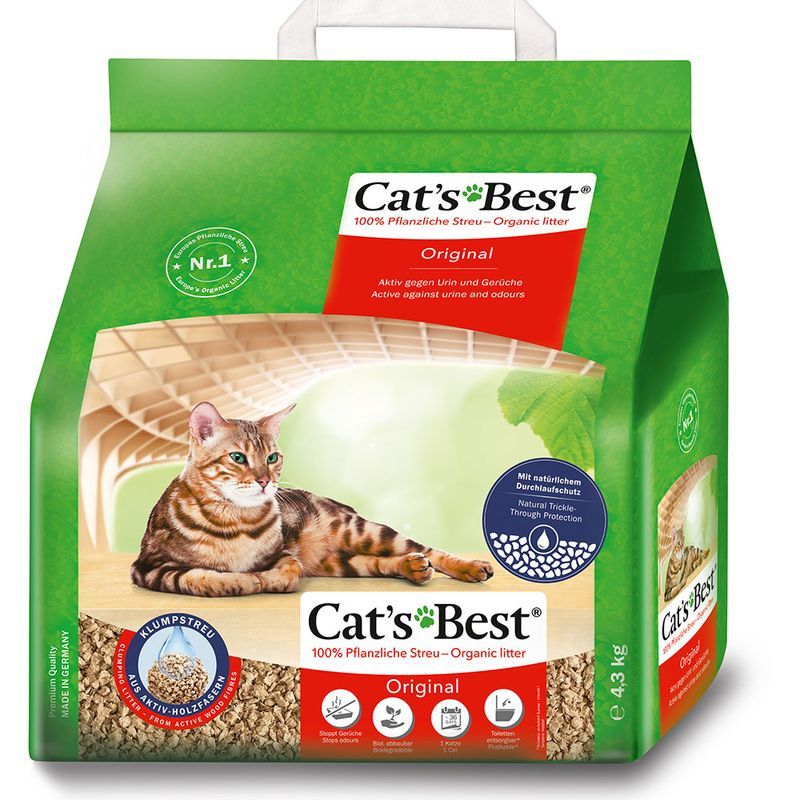 Cat's Best Original cat litter