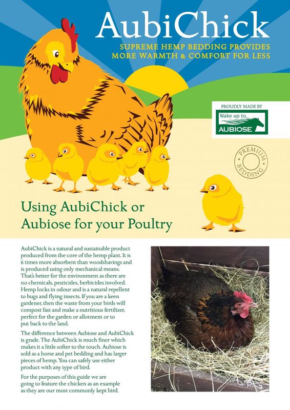 Hemp bedding Aubichick
