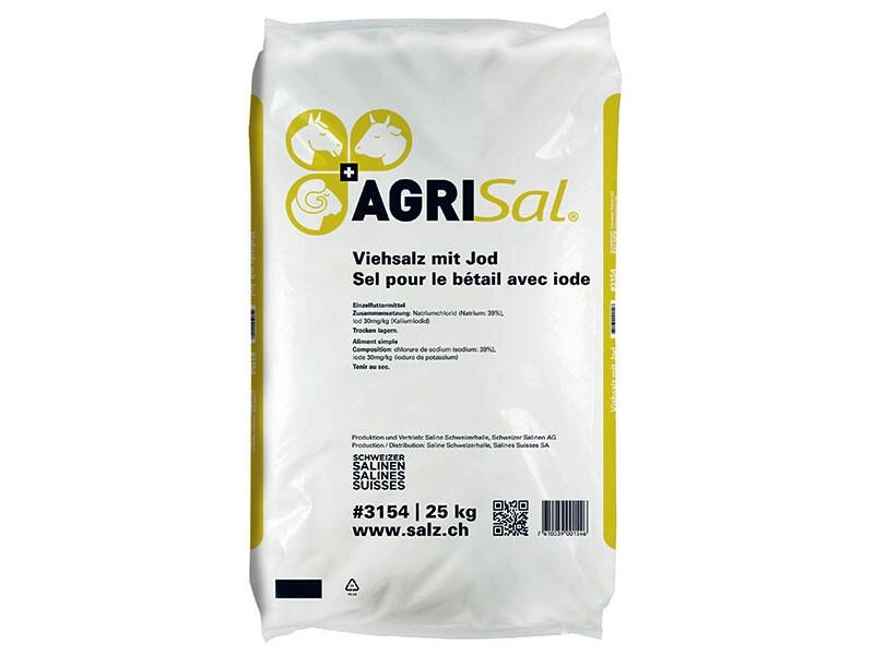 Agrisal salt with iodine 25 kg