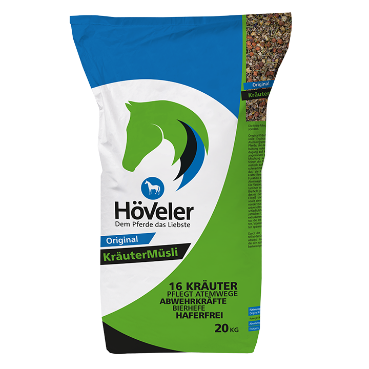 Höveler KräuterMüsli with 16 Herbs