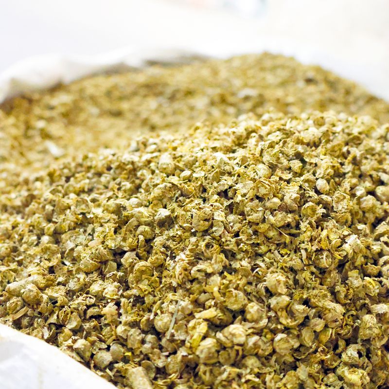 Bagged straw pellets