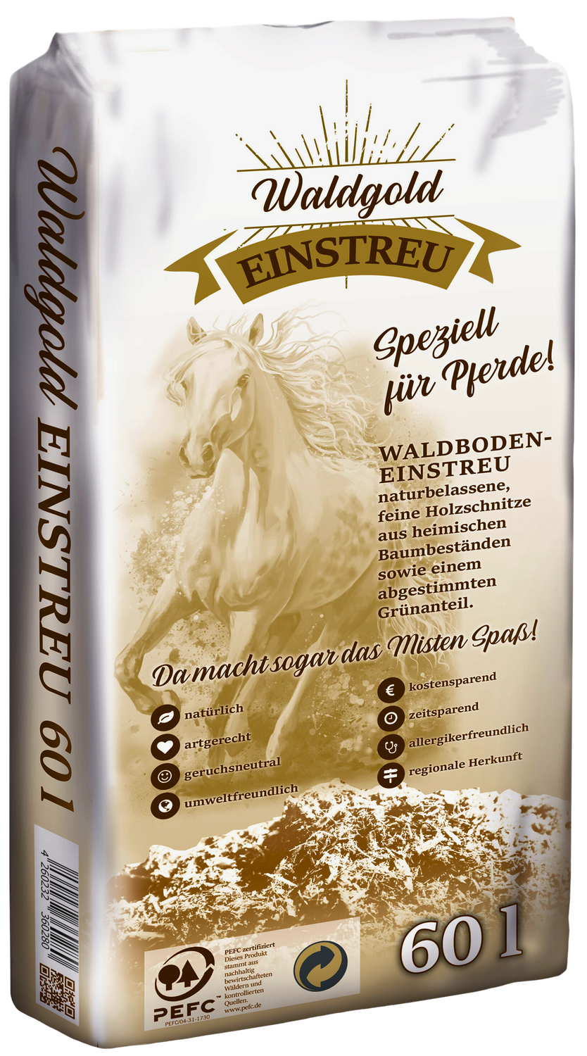 Waldgold forest horse bedding