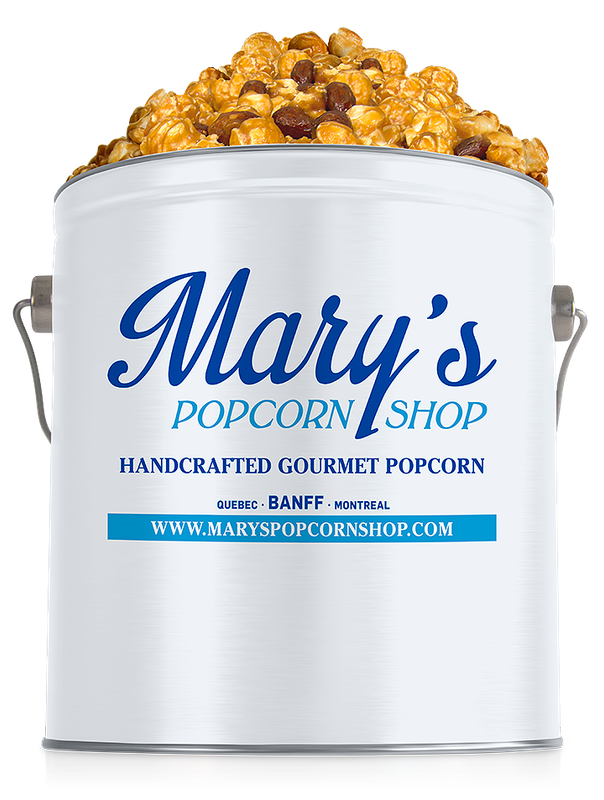 Sea Salt Caramel with Almonds Gallon