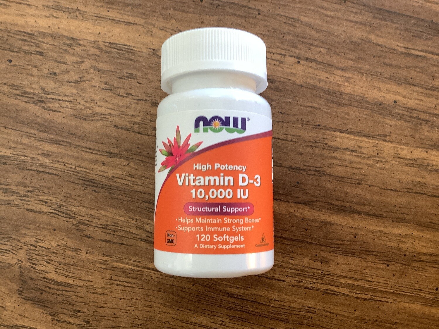 NOW VITAMIN D3 10000 IU 120 SGELS
