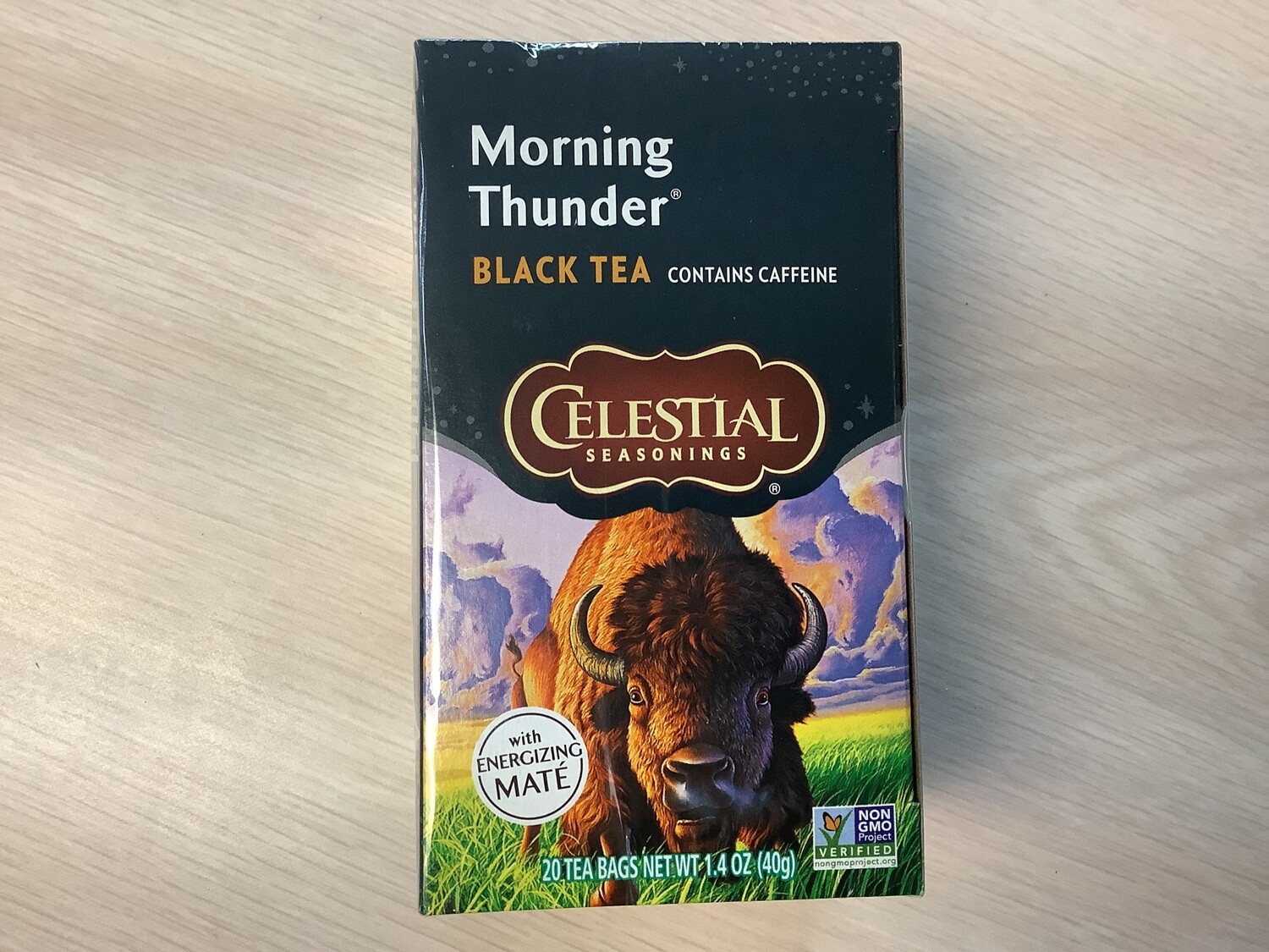CELESTIAL SEASONINGS BLACK TEA MORNING THUNDER 20 BG