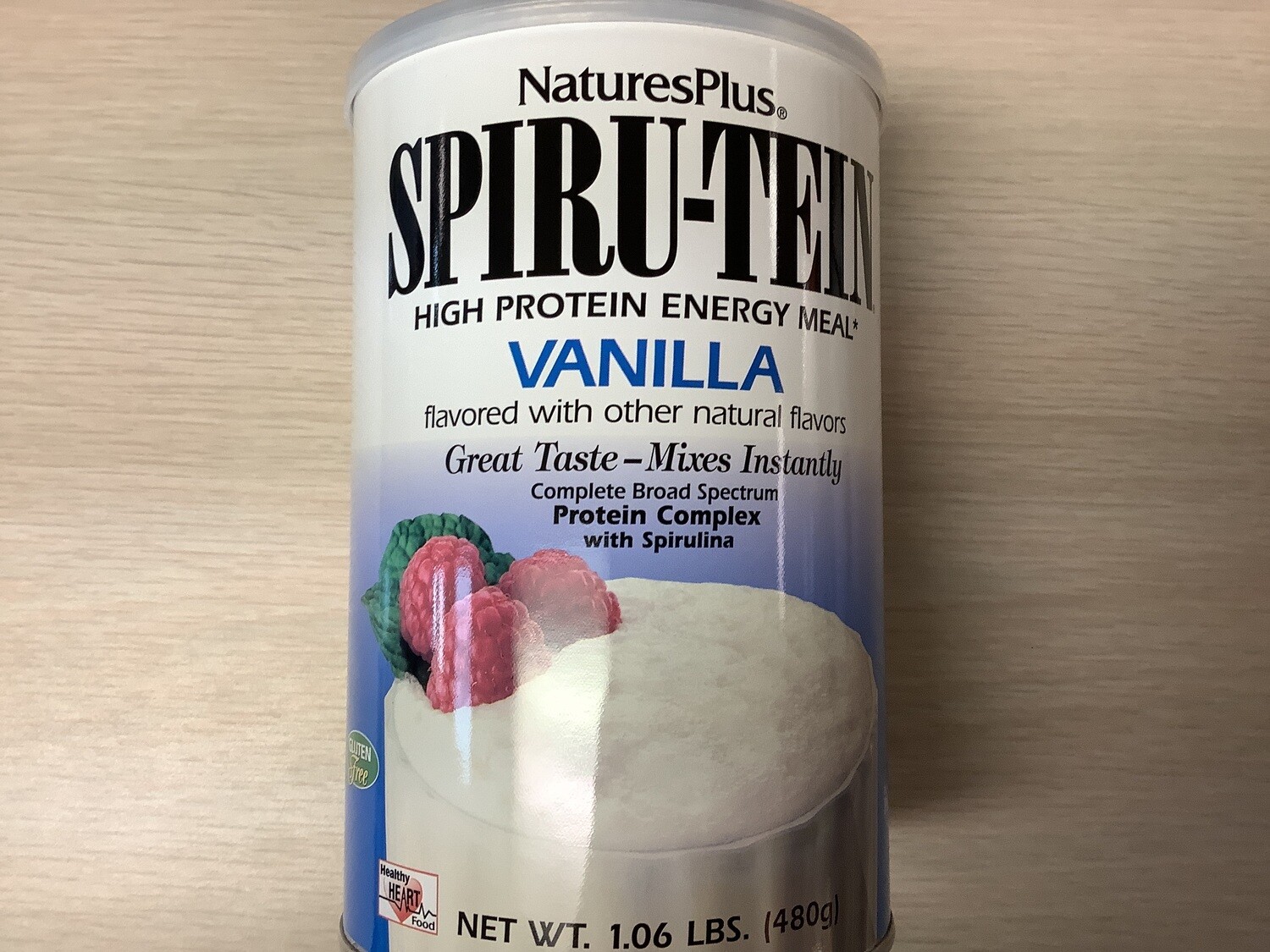 NATURES PLUS SPIRUTEIN VANILLA 1.2 LB (K)