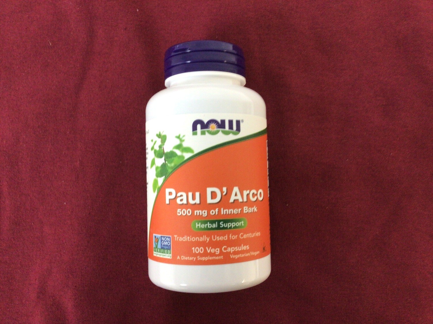 NOW PAU D&#39; ARCO 500mg 100 VCAPS