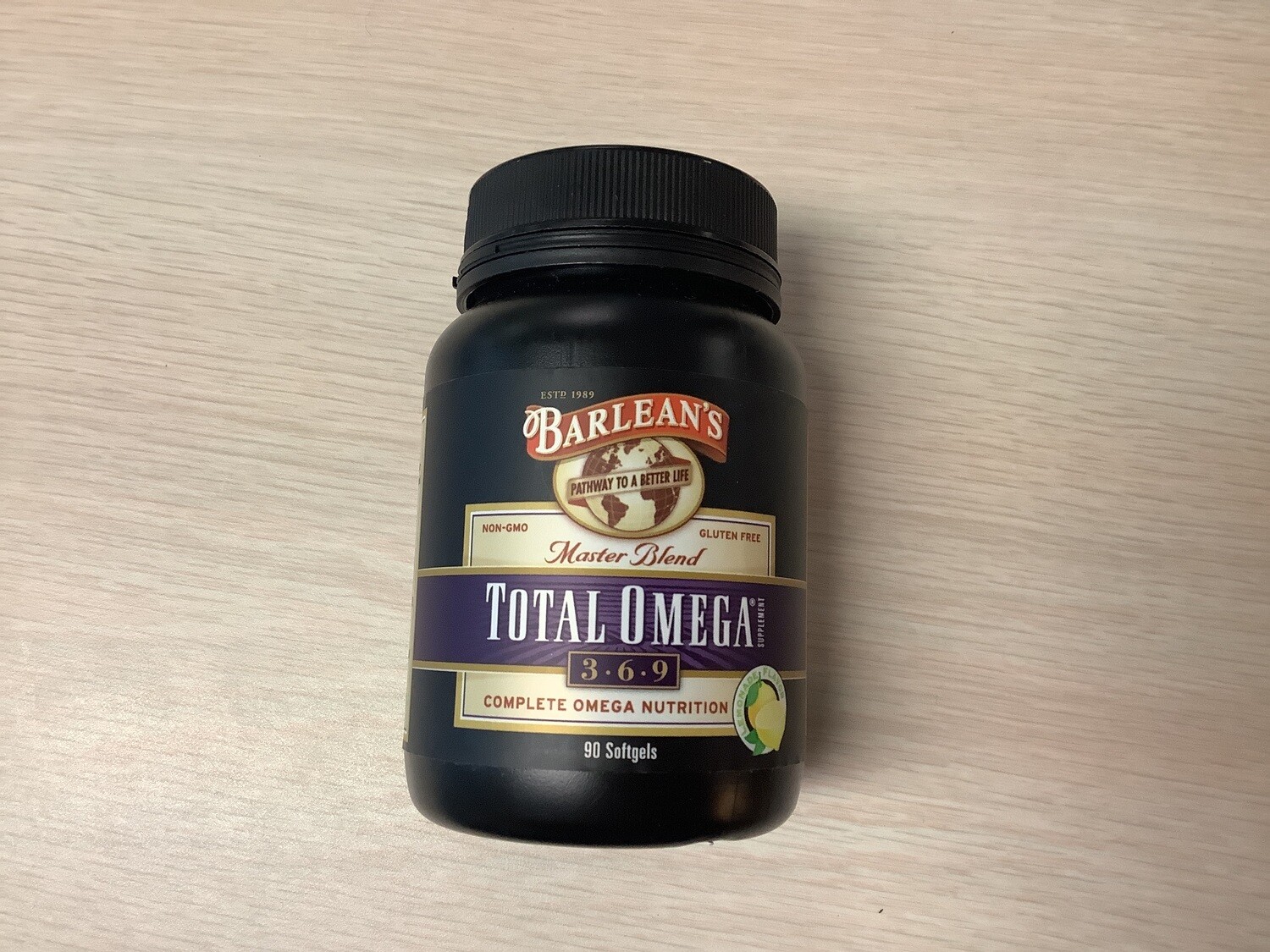 BARLEANS Total Omega 3 6 9 Softgels 90ct