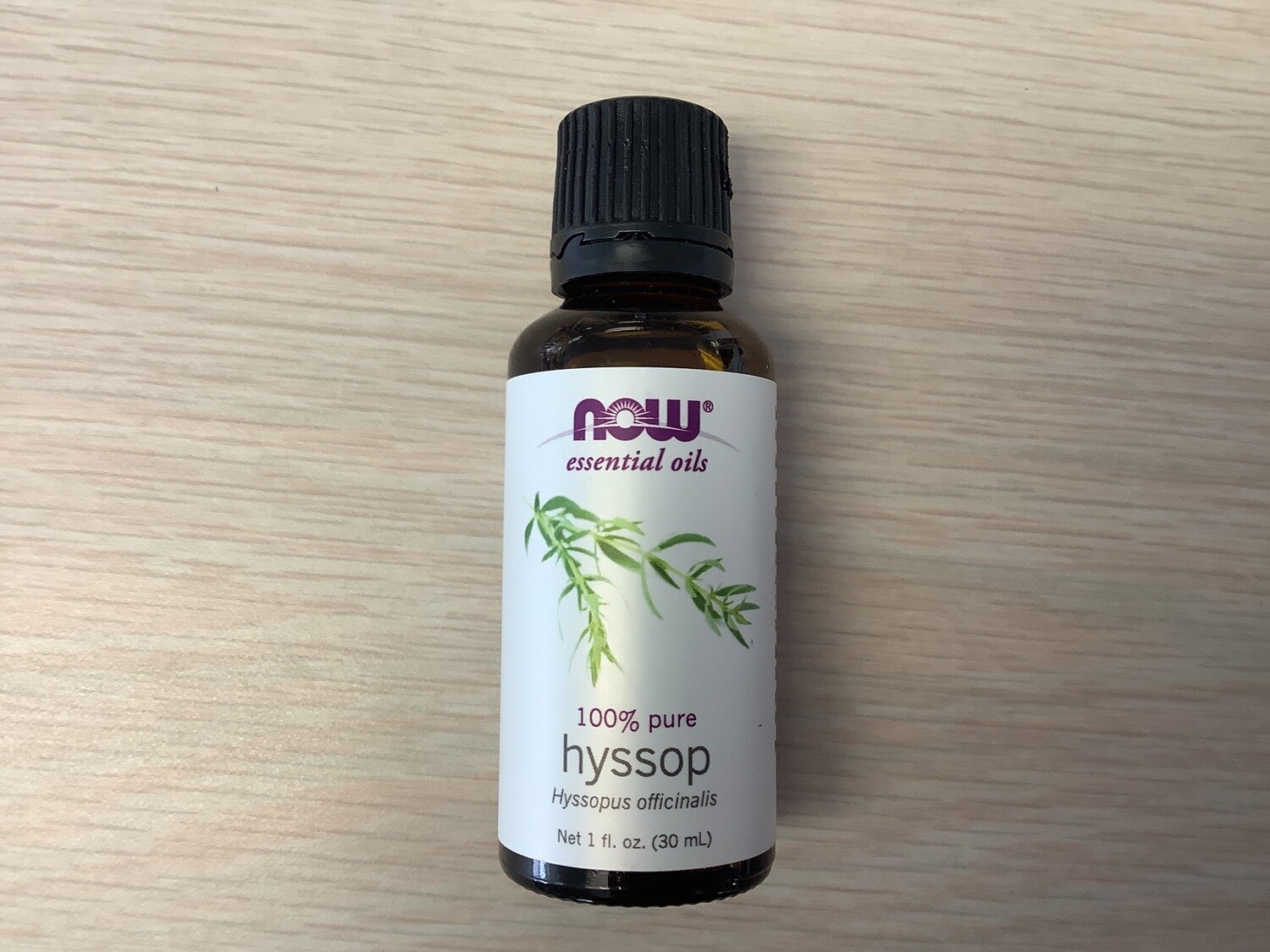 NOW HYSSOP ESSENTIAL OIL 1 OZ