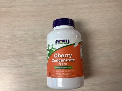 NOW CHERRY CONCENTRATE 750MG 180 VCAPS