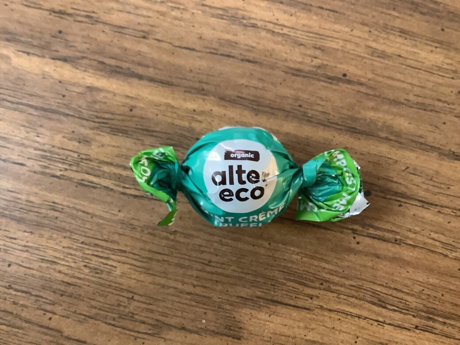 ALTER ECO CHOCOLATE TRUFFLE DARK MINT SINGLE  .42 OZ