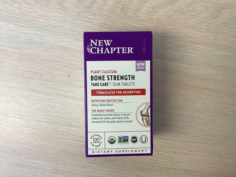 NEW CHAPTER Bone Strength Take Care 120 vslimtabs