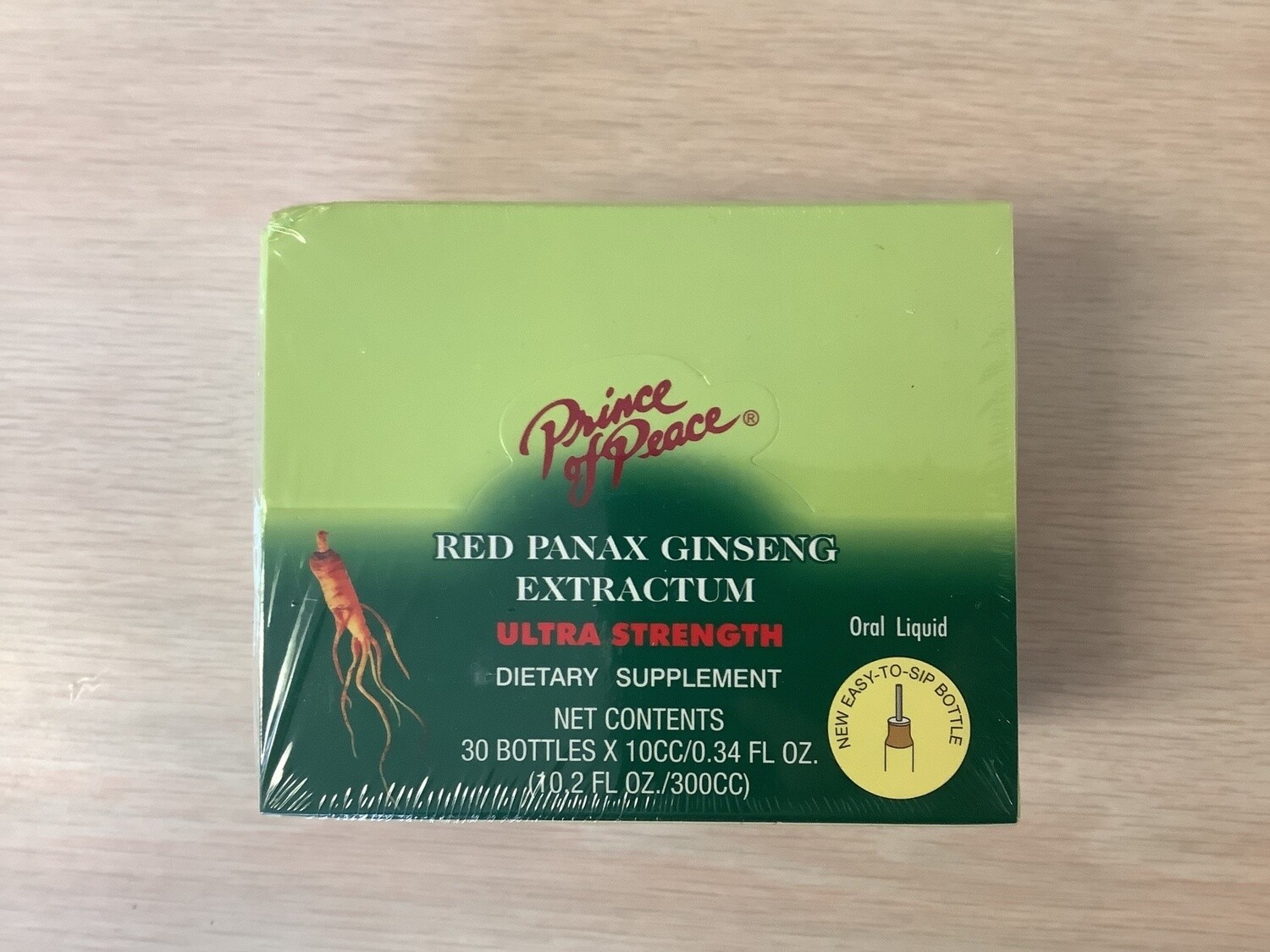 PRINCE OF PEACE GINSENG PANAX RED EXTRAXTUM CASE 30 PC