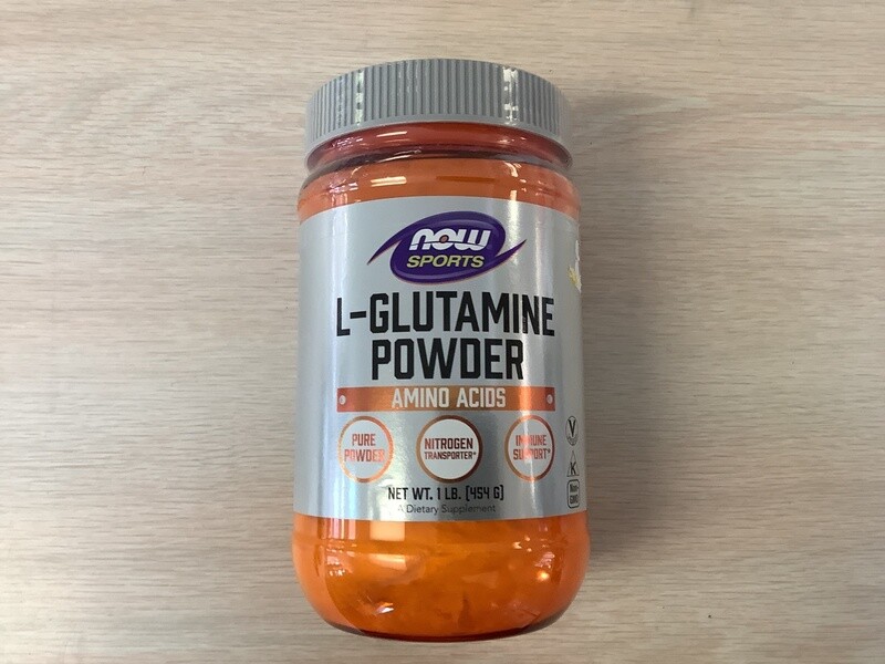 NOW L-GLUTAMINE POWDER 1 LB