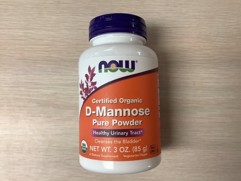 NOW D-MANNOSE POWDER 3 OZ