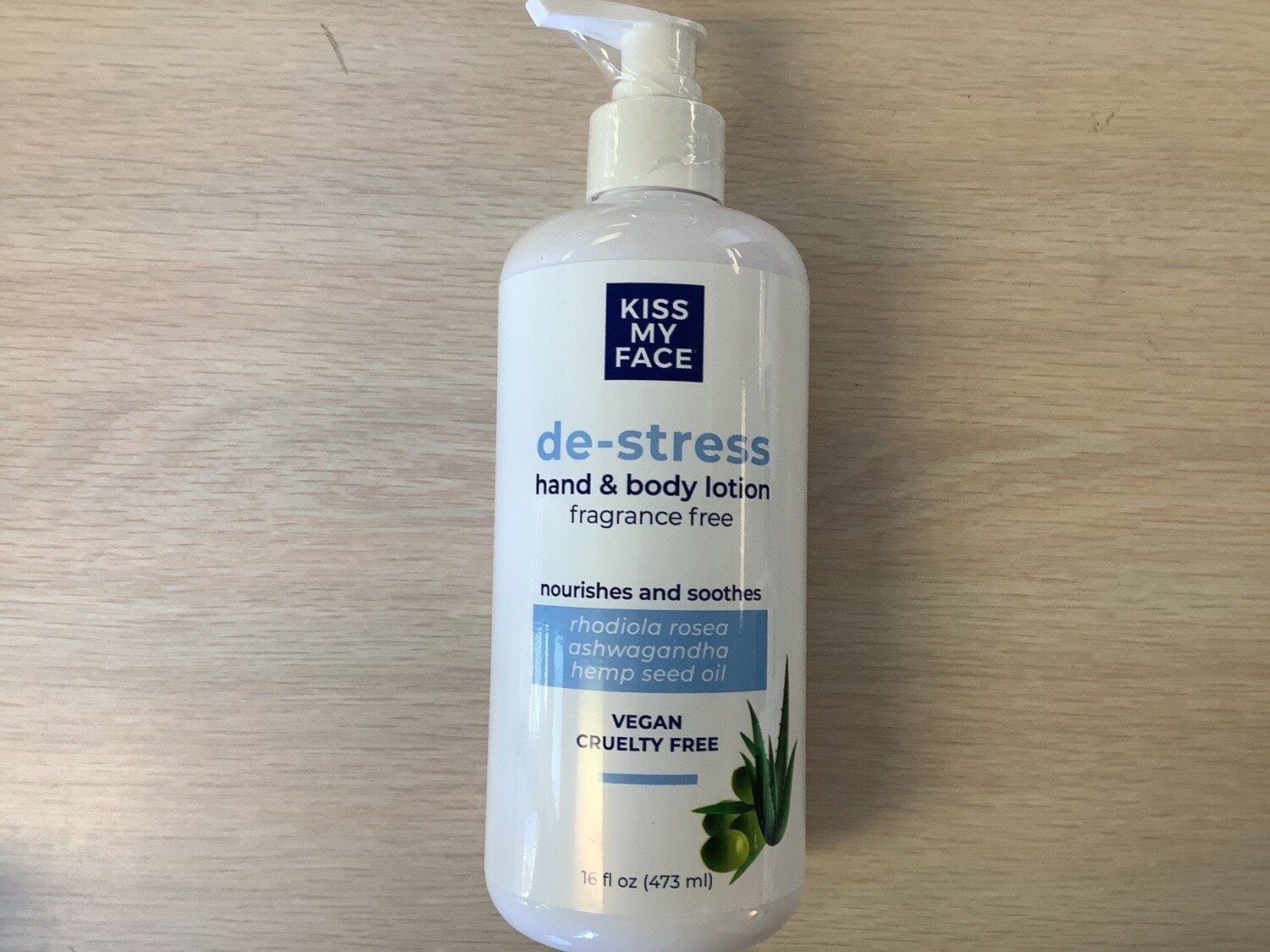 KISS MY FACE DE-STRESS LOTION FRAGRANCE FREE