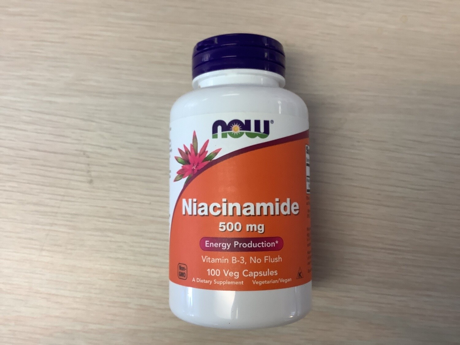 NOW NIACINAMIDE 500mg 100 CAPS