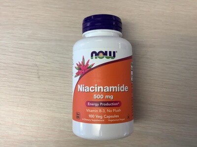 NOW NIACINAMIDE 500mg 100 CAPS