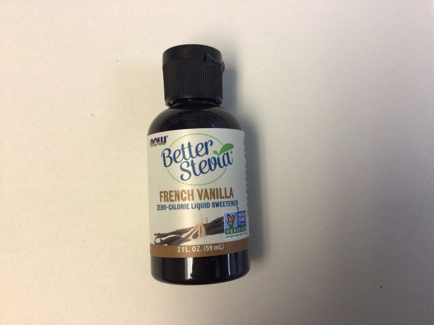 NOW BETTER STEVIA FRENCH VANILLA LIQUID 2 OZ