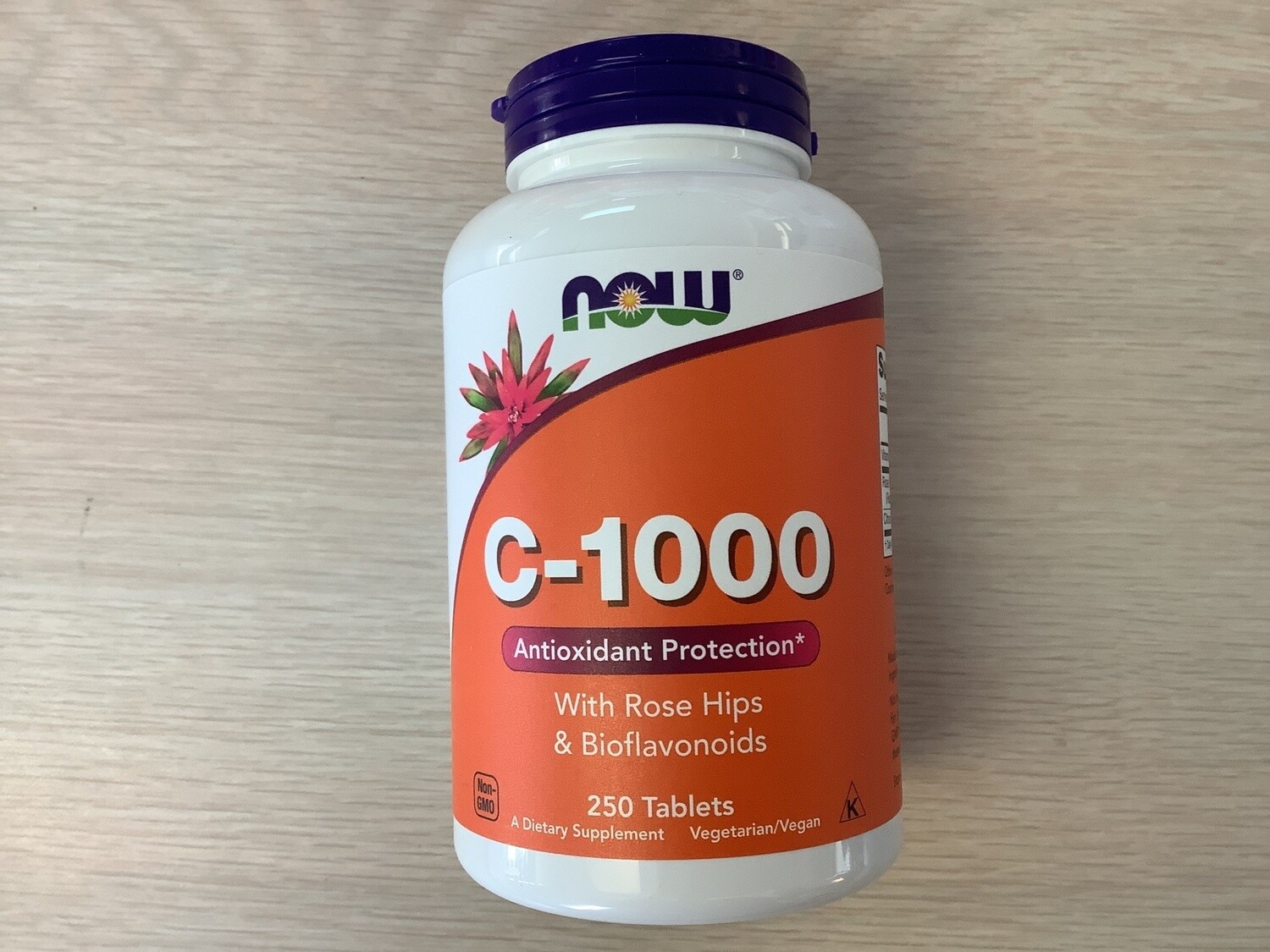NOW C-1000 ROSE HIPS BIOFLAVONOIDS 250 TABS