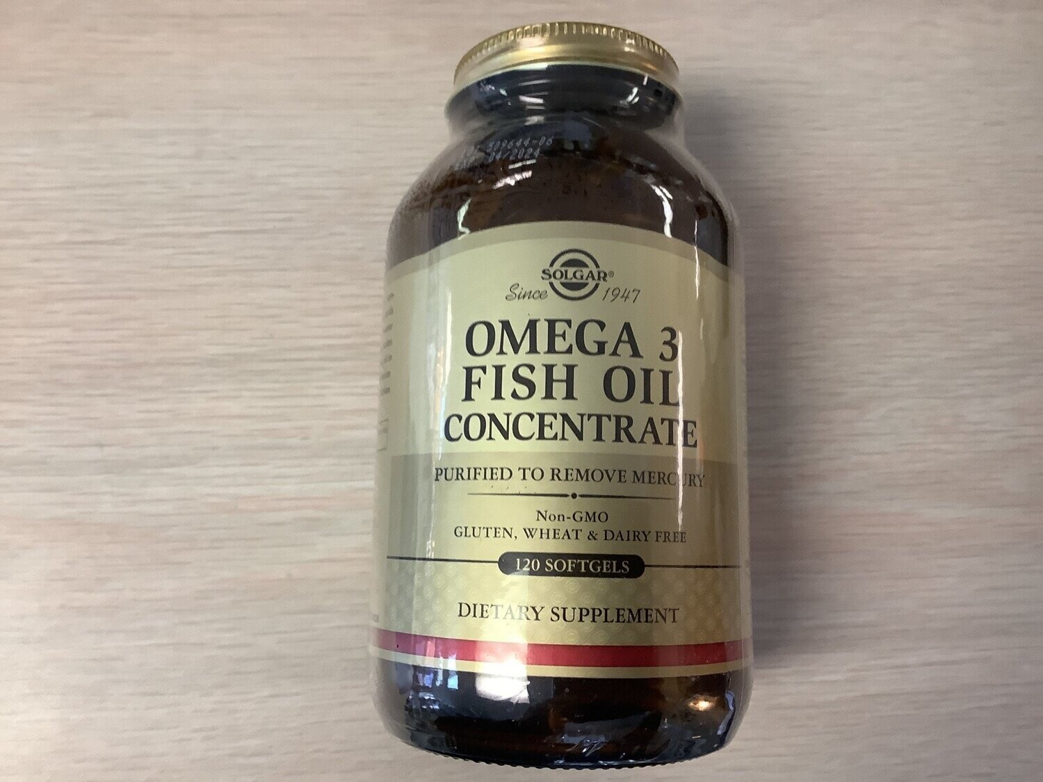 SOLGAR Omega-3 Fish Oil Concentrate Softgels 120