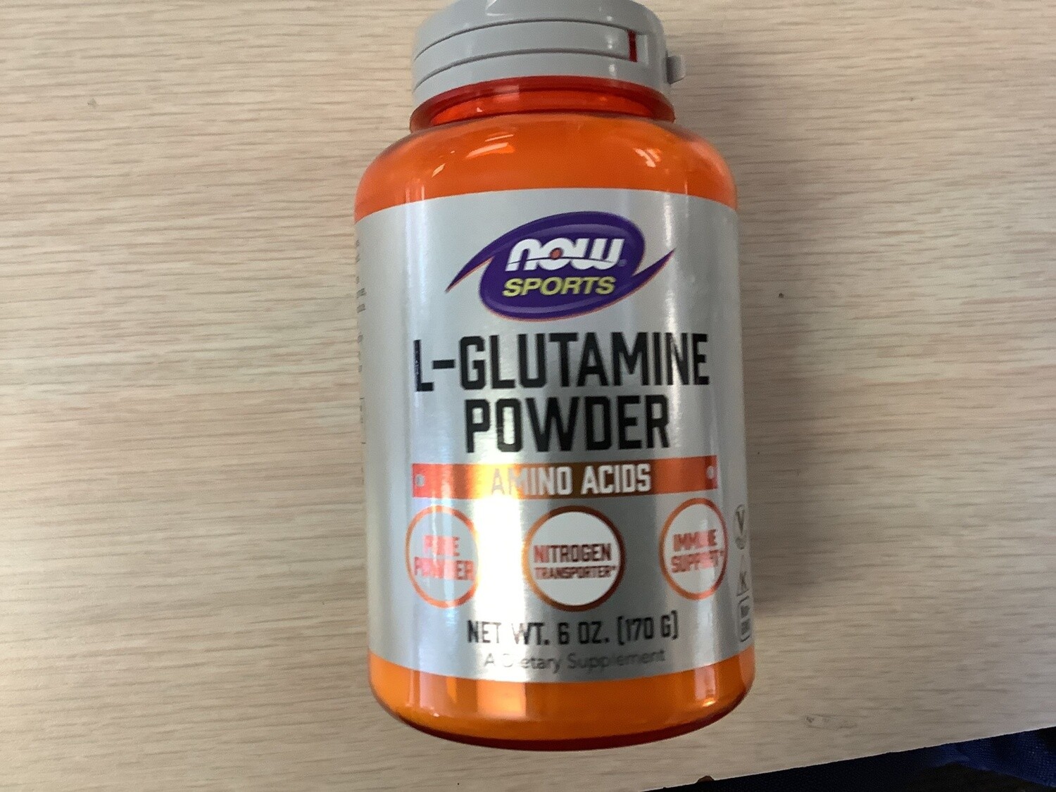 NOW L-GLUTAMINE POWDER 6 OZ