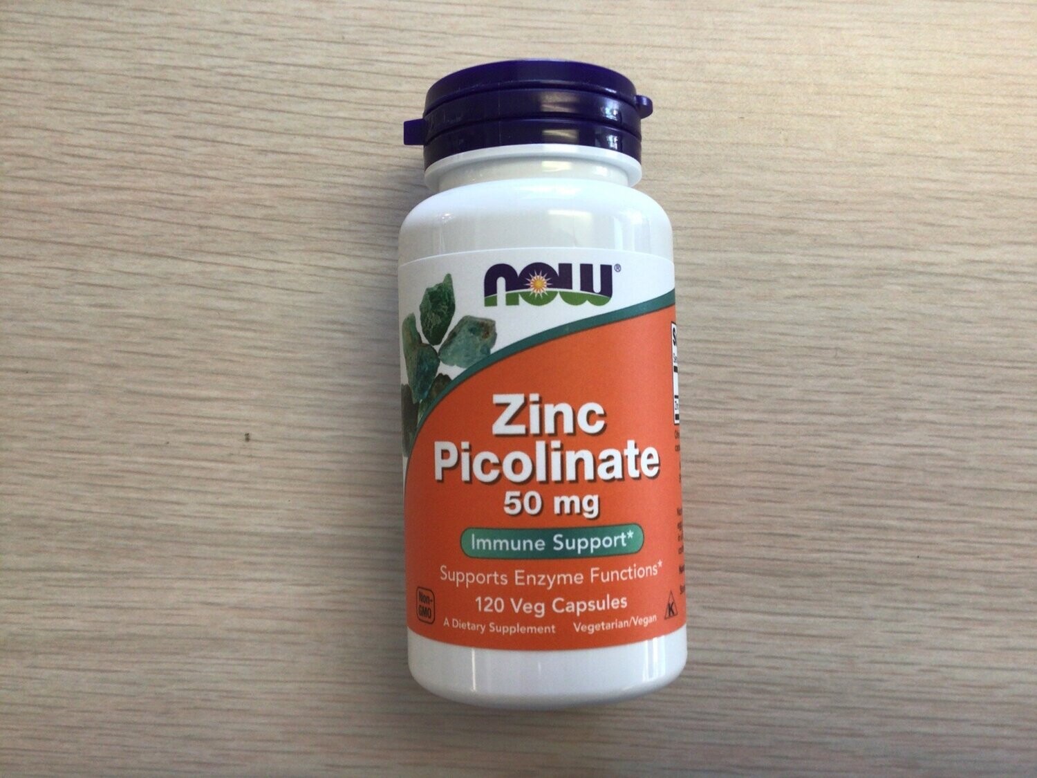 NOW ZINC PICOLINATE 50mg 120 VCAPS