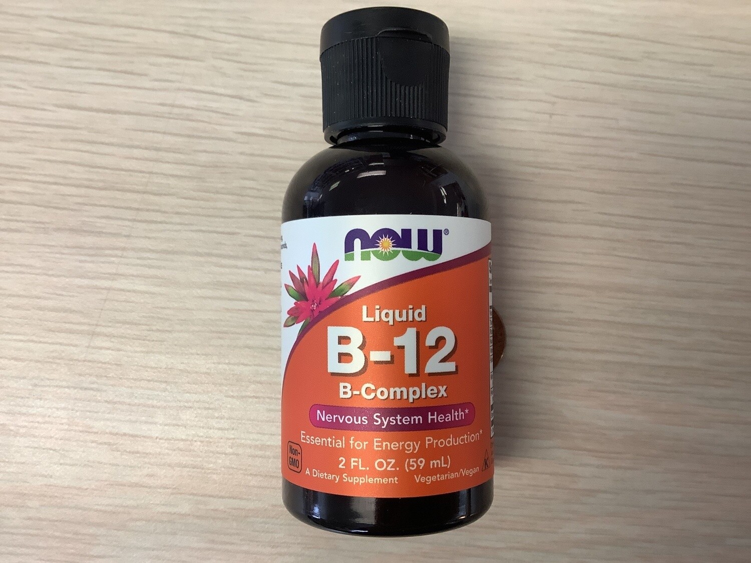 NOW B-12 LIQUID B-COMPLEX  2 OZ