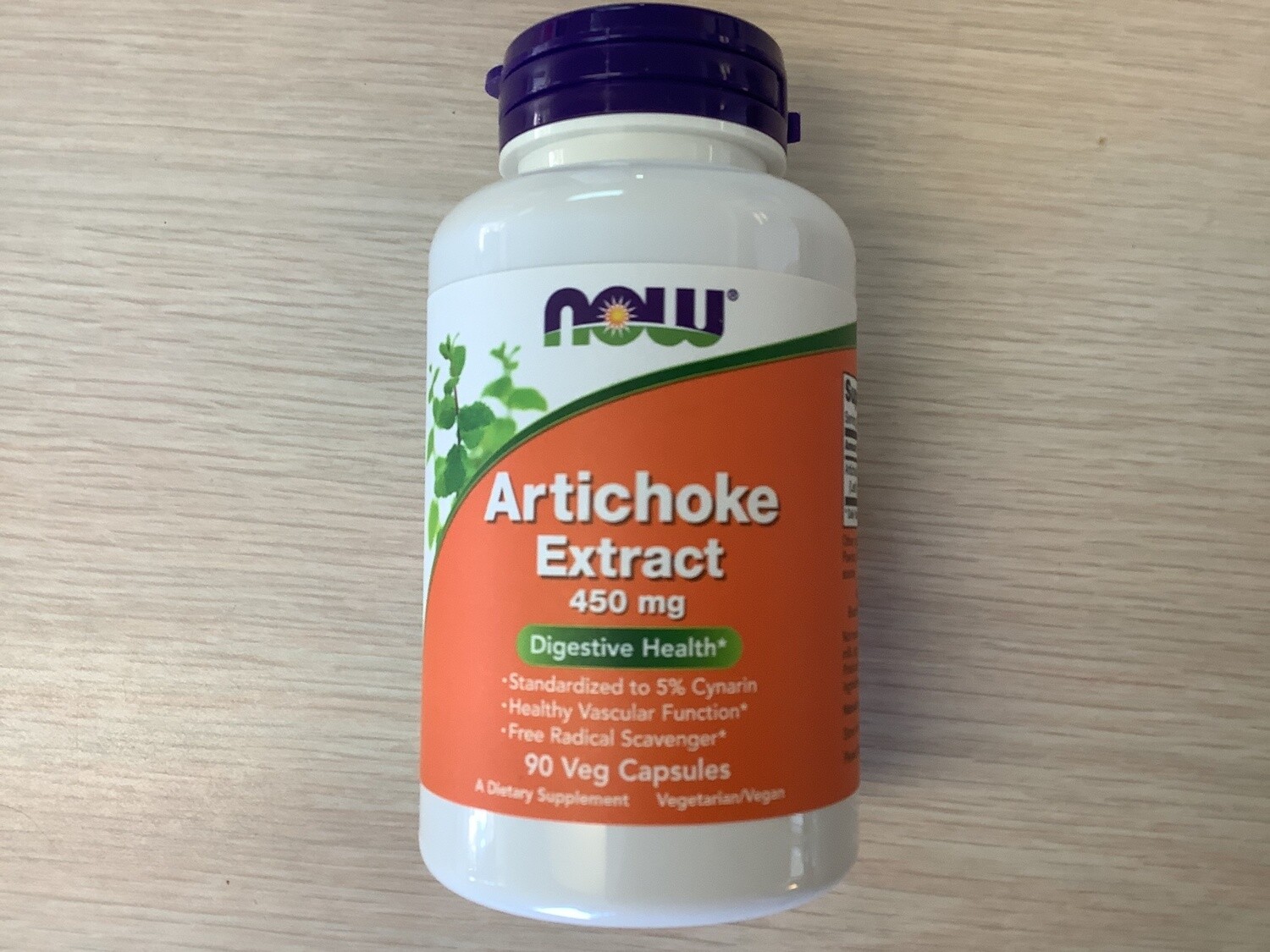 NOW ARTICHOKE EXTRACT 450MG 90 VCAPS