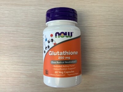 NOW GLUTATHIONE 250mg 60 VCAPS