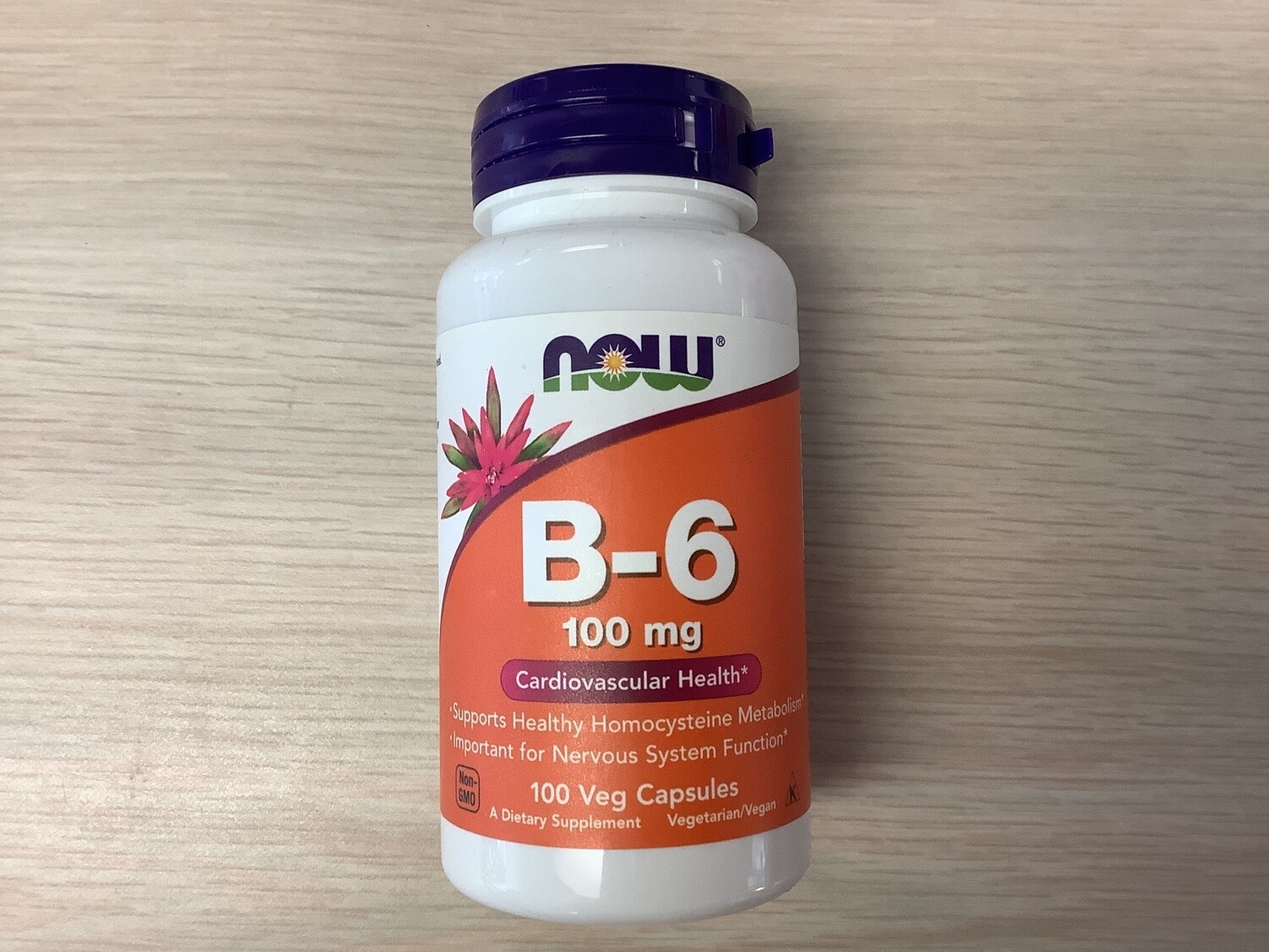 NOW B-6 100mg 100 CAPS