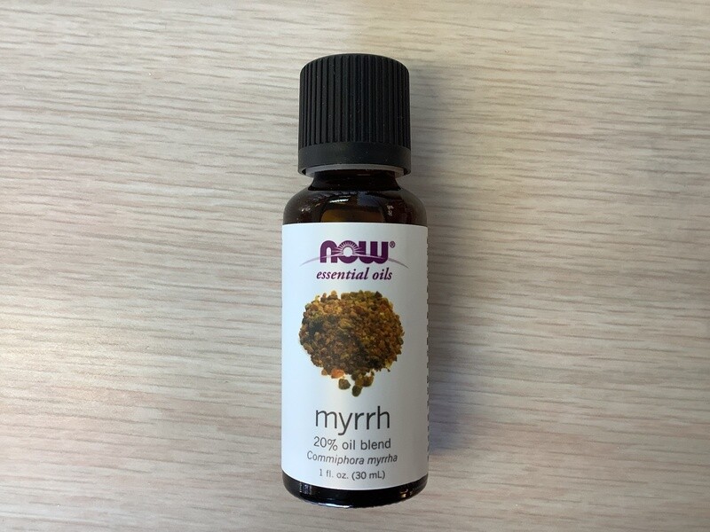 NOW MYRRH ESSENTIAL OIL BLEND 1 OZ