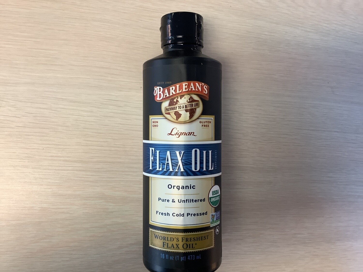 BARLEANS Lignan Flax Oil 16oz