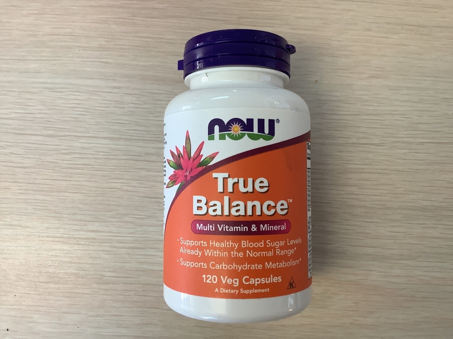 NOW TRUE BALANCE MULTIVITAMIN  120 VCAPS