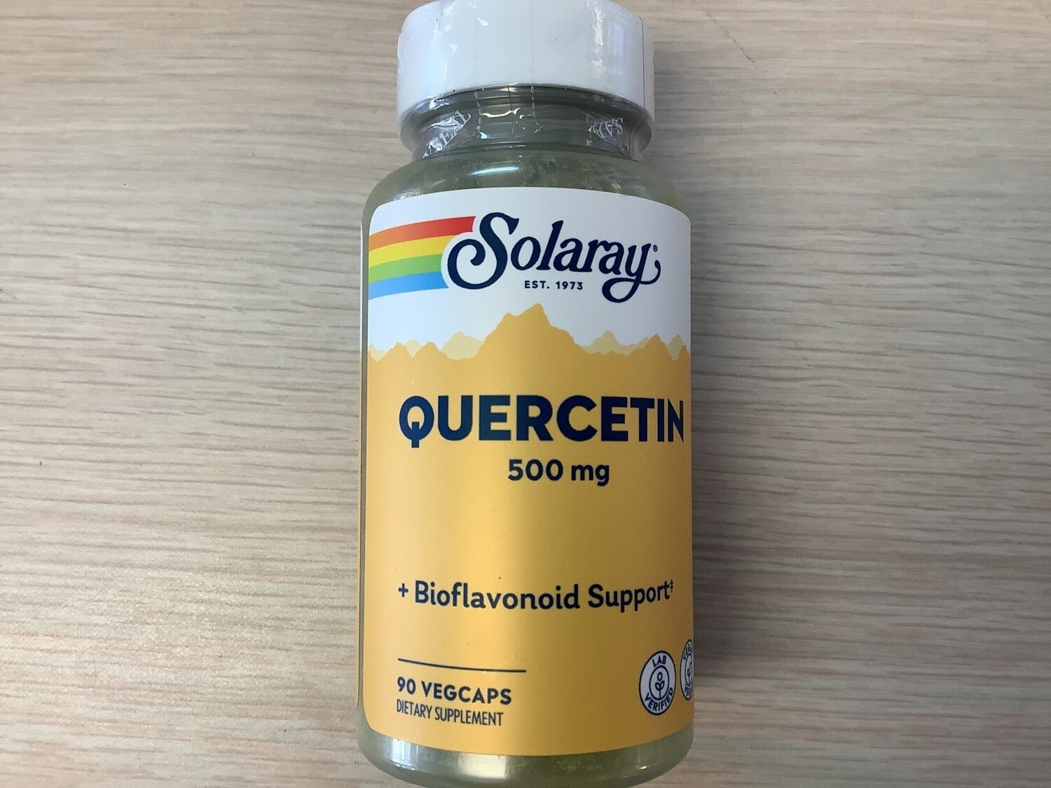 SOLARAY Quercetin, Veg Cap 500mg 90ct
