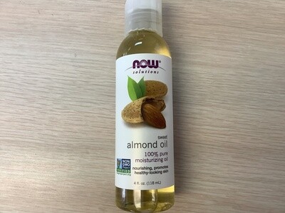 NOW SWEET ALMOND OIL 4 OZ