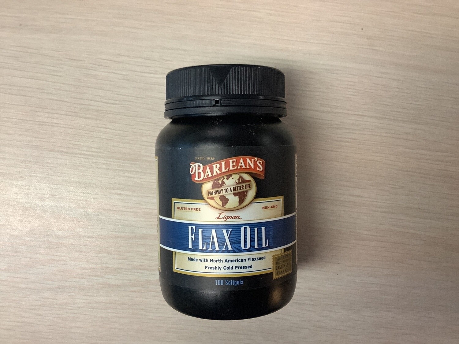 BARLEANS Lignan Flax Softgels 100ct