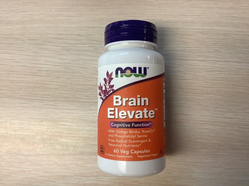 NOW BRAIN ELEVATE FORMULA 60 VCAPS
