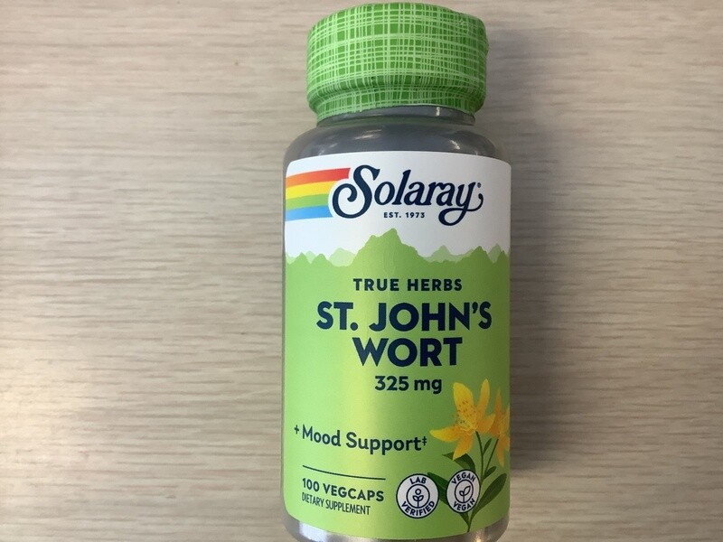 SOLARAY St Johns Wort Aerial 325 mg 100 vcaps