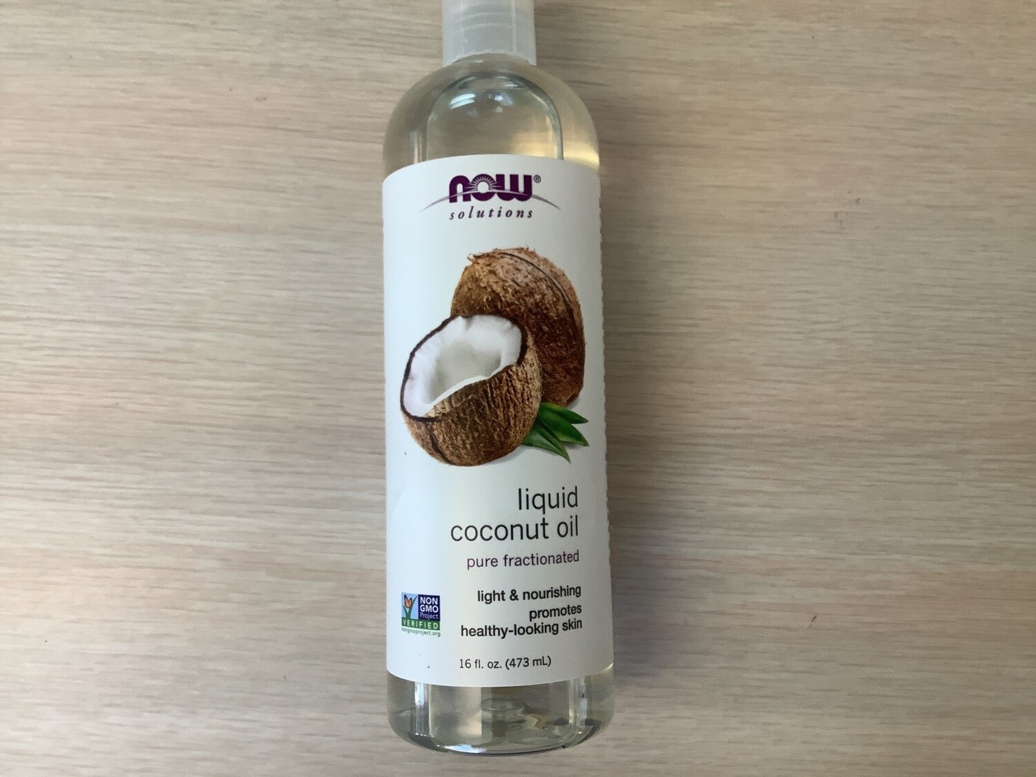 NOW LIQUID COCONUT OIL 16 OZ