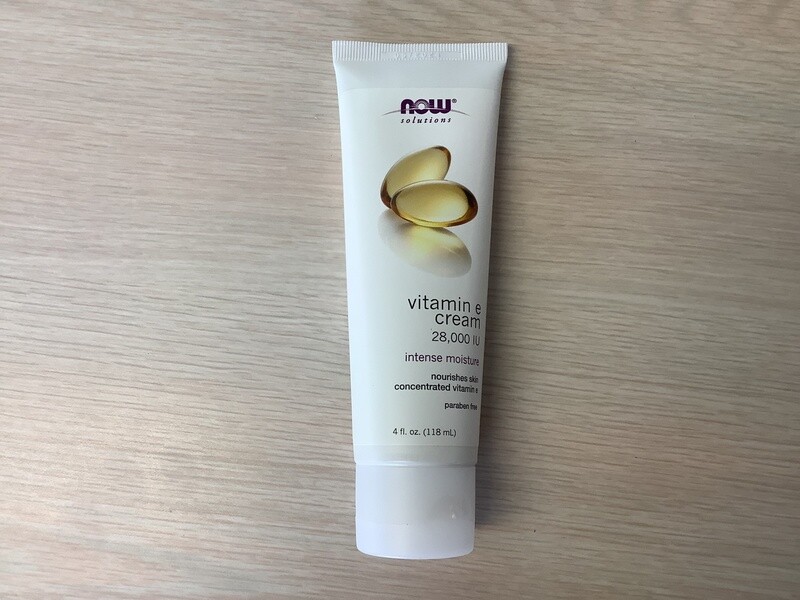 NOW VITAMIN E CREAM 28000 IU 4 OZ